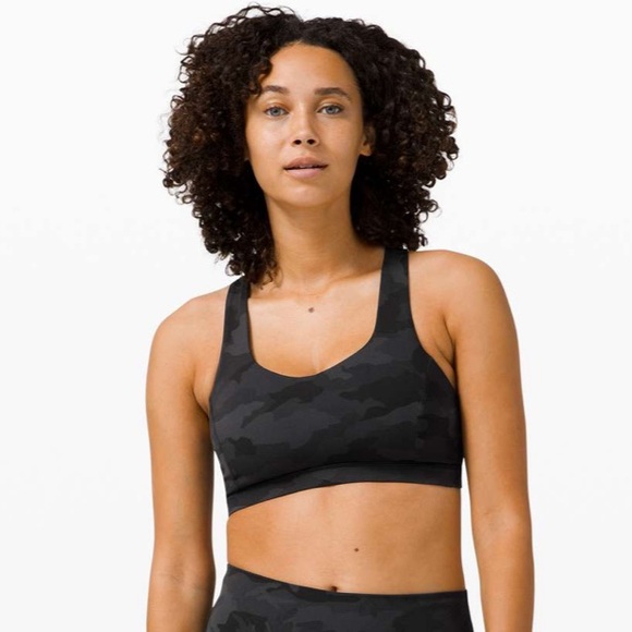 Lululemon Free To Be Serene Bra in Heritage 365 Camo Deep Coal Multi 6 - Picture 3 of 8